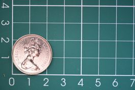 währung  great britain 5 new pence 1971