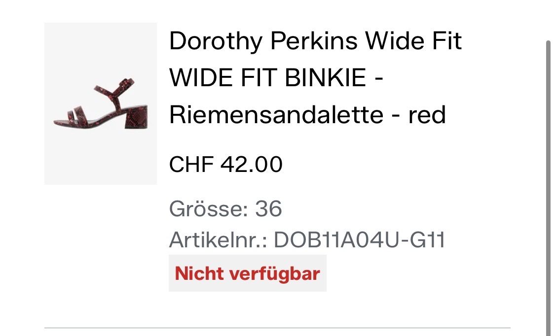 Dorothy Perkins Scarpe da donna: Dorothy Perkins Riemensandalette Gr. 36 – Usato da Horgen venduto da secondhandfirstclass 4