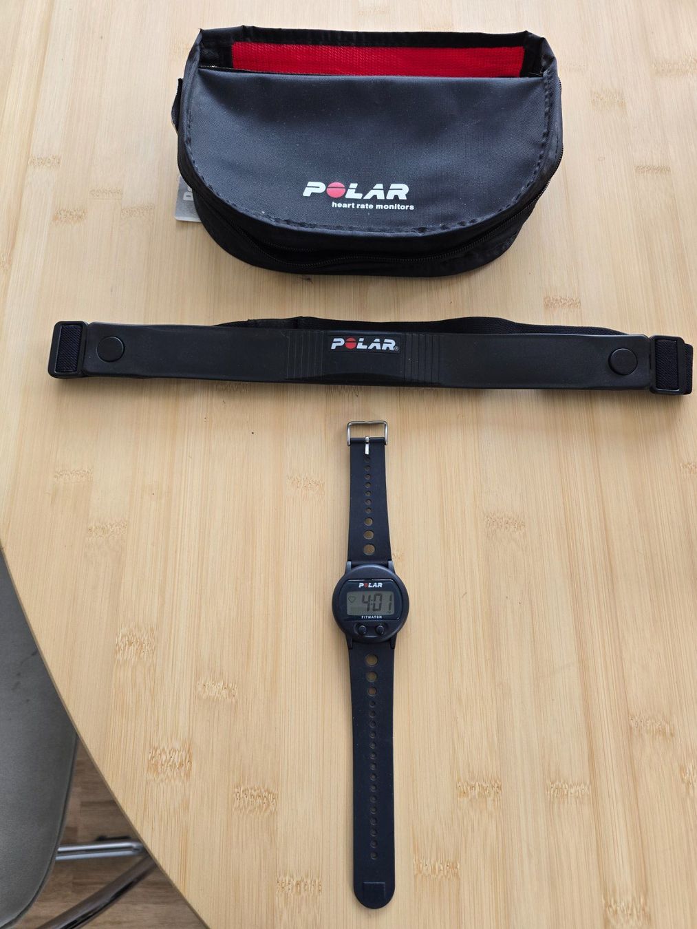 Polar Smartwatch: Polar Fitwatch mit Tasche – Usato da Rorschacherberg venduto da Scharfeegge