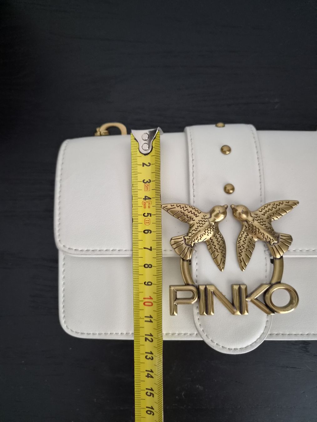 Pinko Borse da donna: Pinko Handtasche Leder weiss  – Usato da Bülach venduto da Recherchieren 8