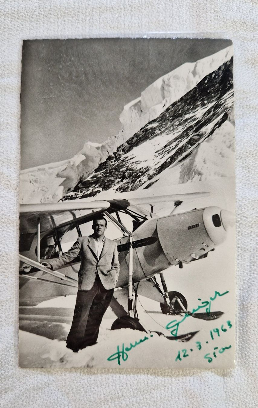 Cartoline postali: FLIEGER POSTKRTE MT UNTERSCHRIFT – Usato da Bilten venduto da Mic2022