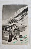 FLIEGER POSTKRTE MT UNTERSCHRIFT
