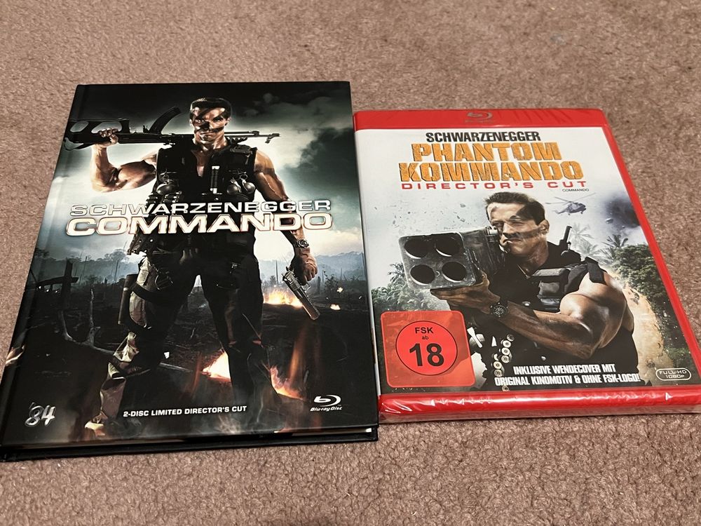 Commando DVD + blue ray (Gebraucht) in Basel für CHF 5 – mit Lieferung ...
