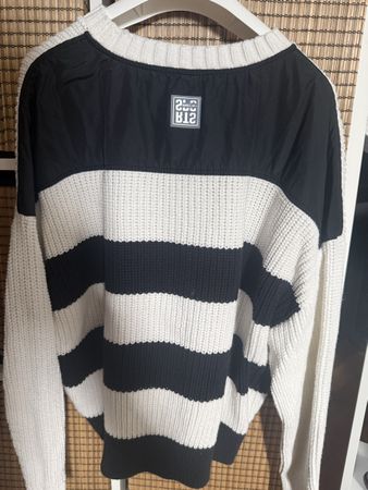 Marc Cain Sports Pullover N4 weiss schwarz