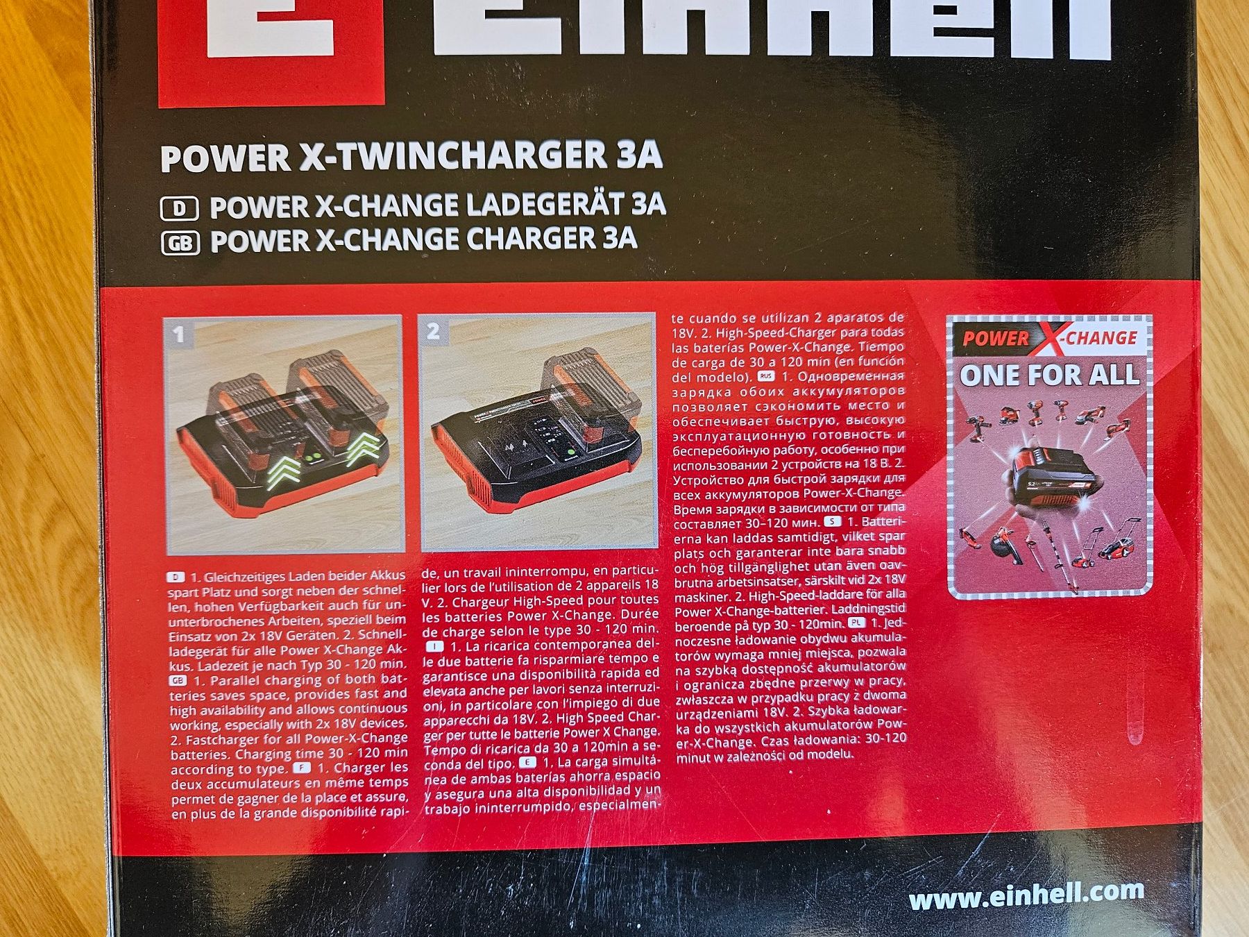 Einhell Accus & piles: Einhell Power X Twincharger 3A – Neuf avec emballage d'origine à Aarau par karlhubsi 3