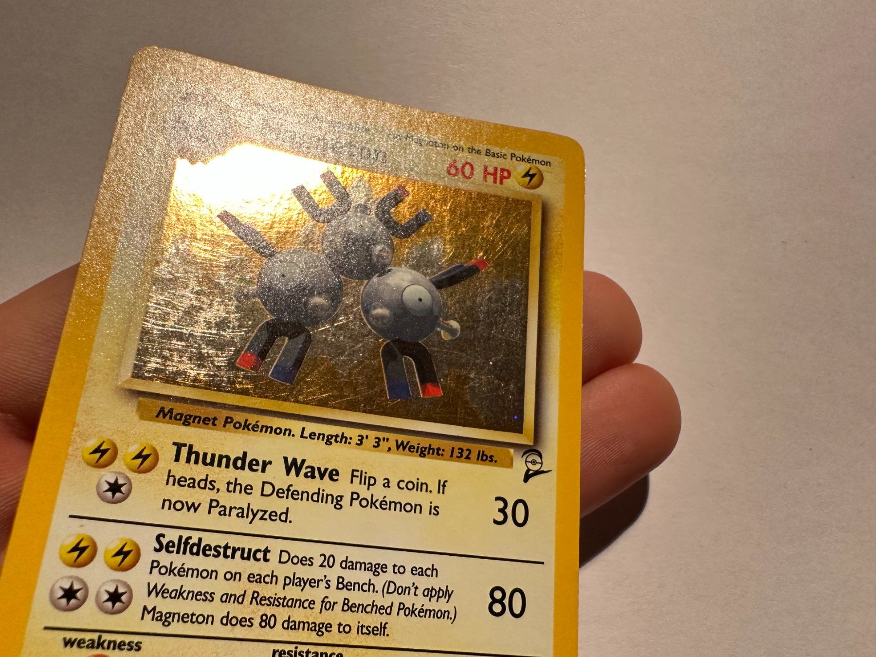 Pokémon Carte collezionabili: Magneton holo Base 2 EN – Usato da Hagendorn venduto da Pokecollectorch 4