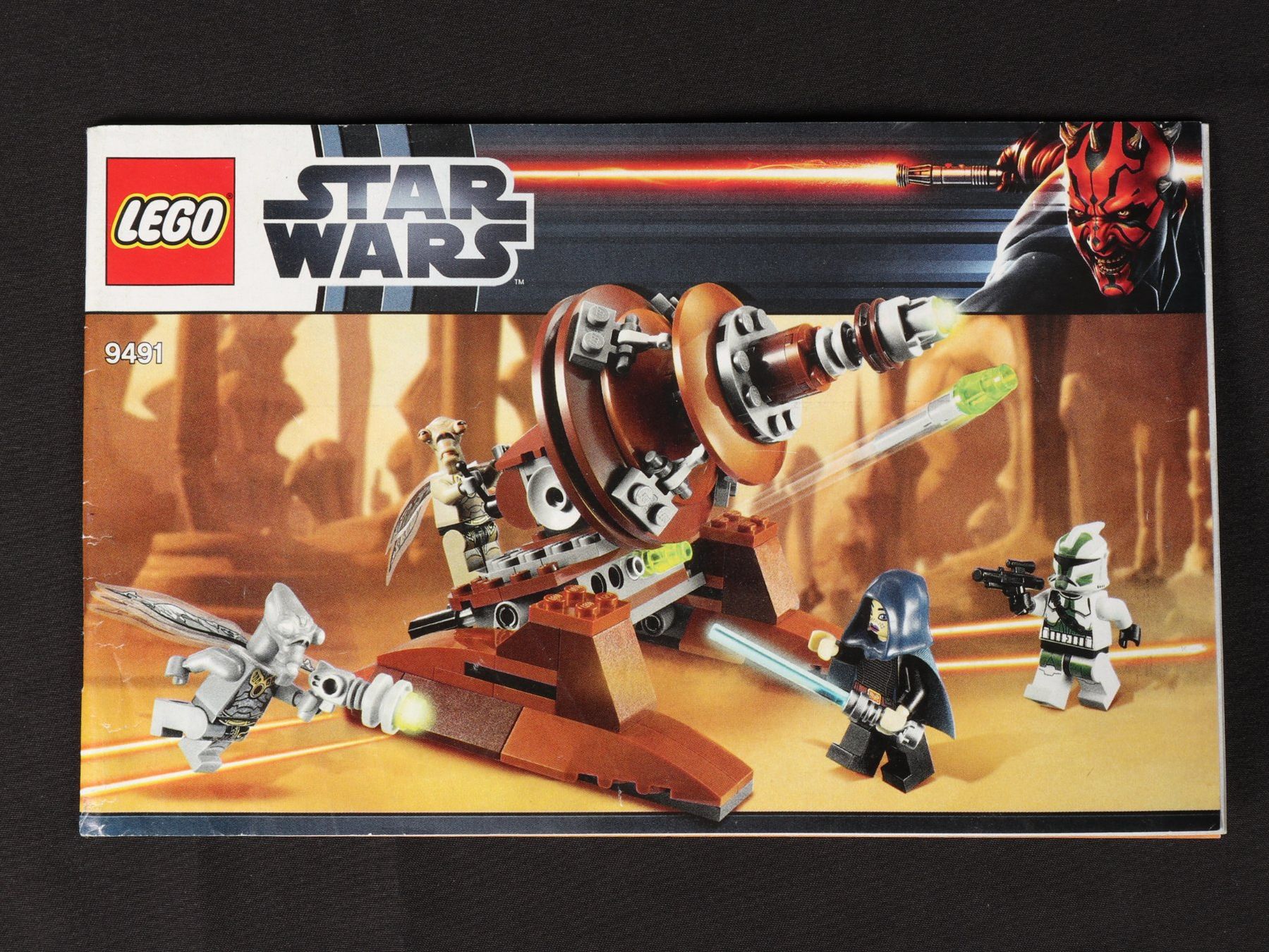Lego Giocattoli: LEGO Star Wars 9491 Geonosian Cannon – Usato da Steinen venduto da Restwert_Steinen 6