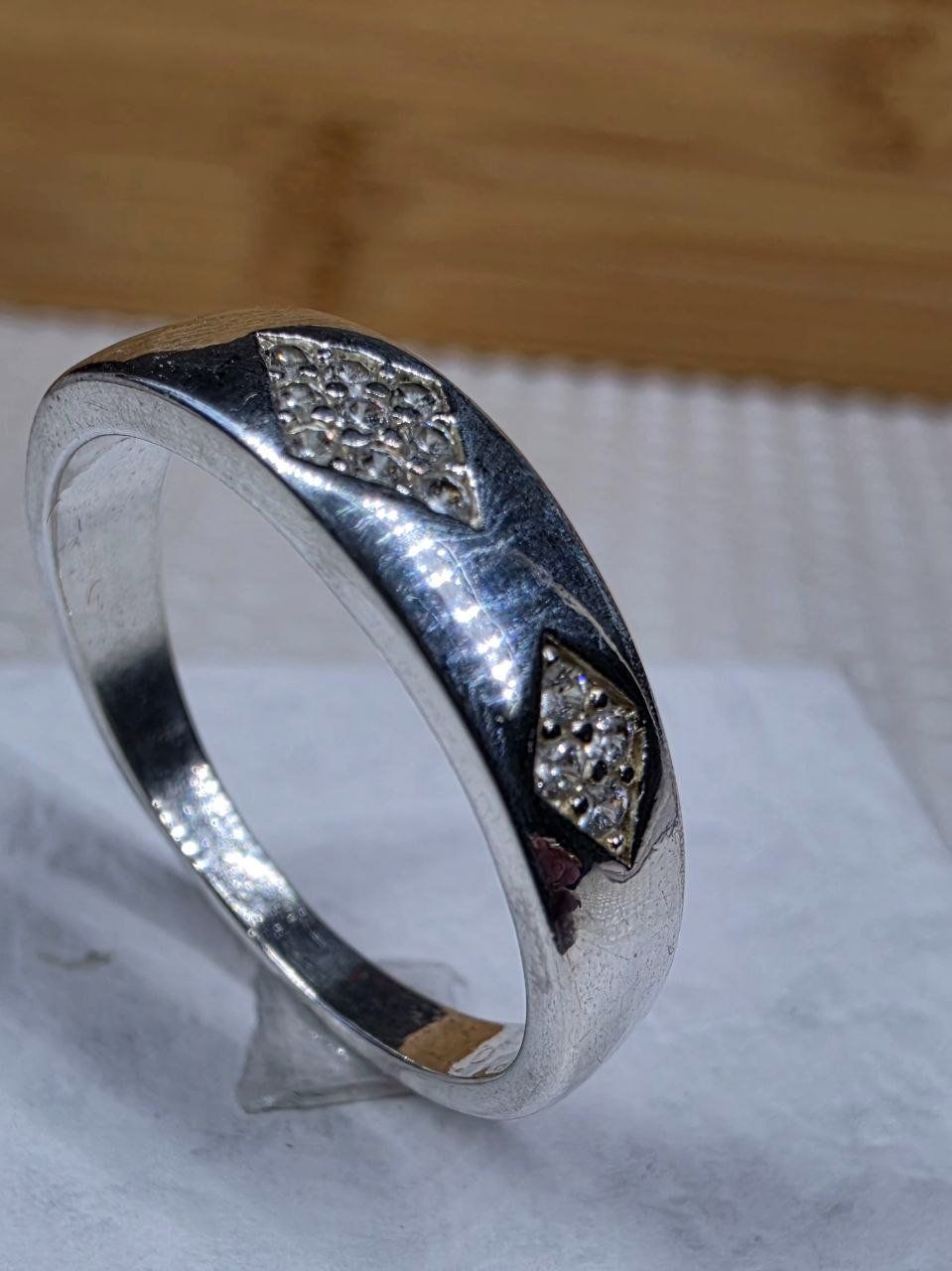Anelli: Bague avec zircons – Usato da Reconvilier venduto da MARCLAT 9