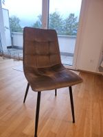Vier Moderne Esszimmerstühle im Vintage-Look!
