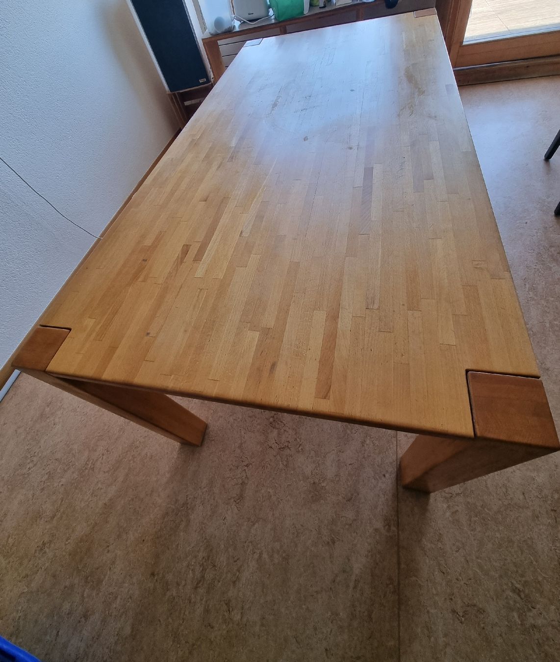 Tische: Massiver Esstisch aus Tannenholz – Gebraucht aus Berschis von treedosha01