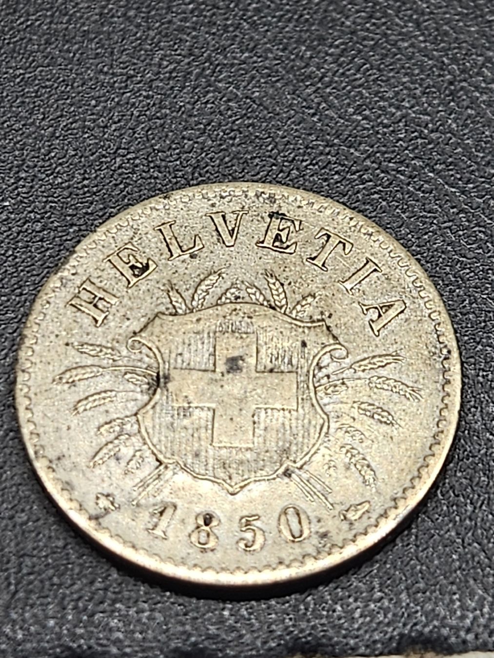 Tutti le monete: 5 Rappen 1850 – Usato da Pfäffikon ZH venduto da Melibol