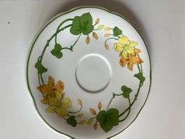 2 Villeroy&Boch Geranium Kaffeeteller