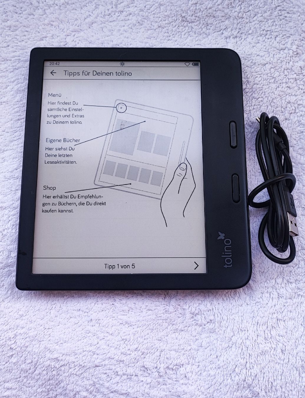 Tolino Tablet PC: tolino vision 6 . 16 GB – Gebraucht aus Zollikofen von zar_j67f 4
