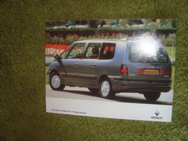 Renault Handbuch Espace 3/1996-00 französisch Ausgabe schön
