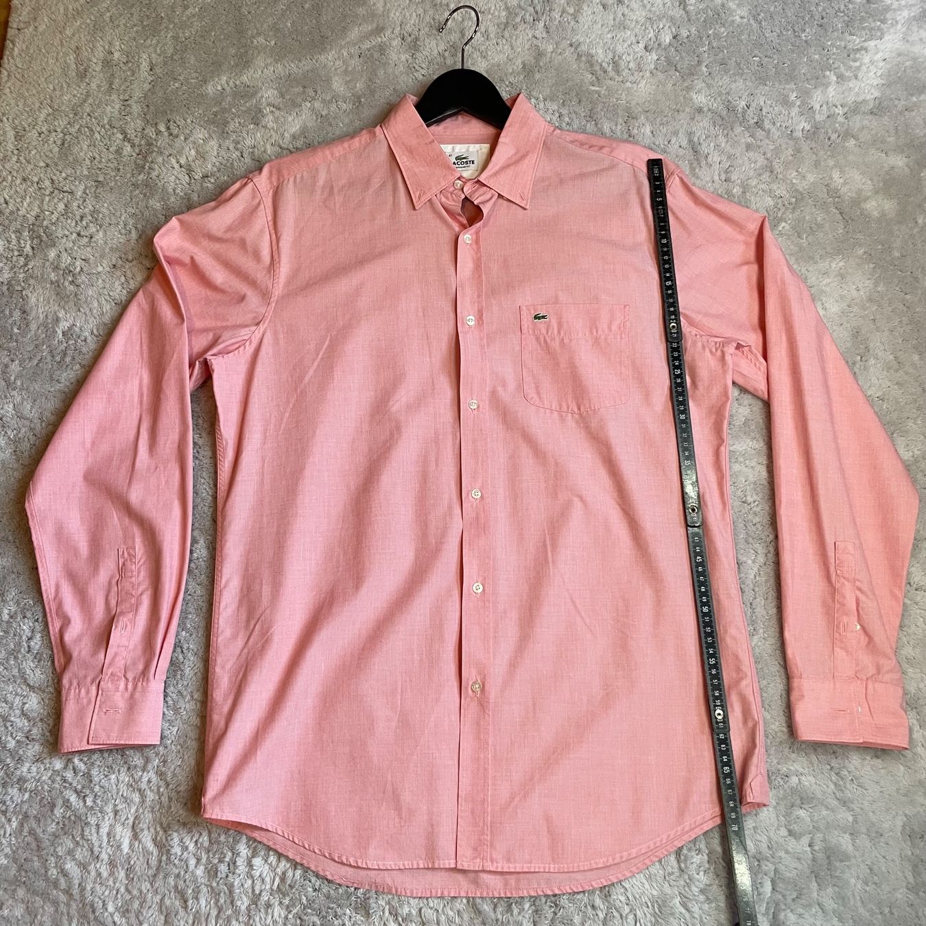 Lacoste Camicie: Lacoste Regular Fit Hemd Gr. 41 Rosa 100% Baumwolle L – Usato da Bubikon venduto da SwissSecondLife