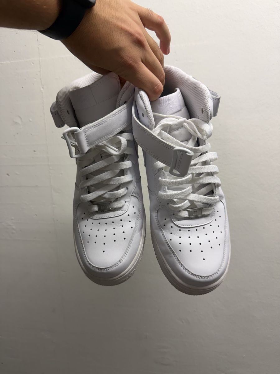 Herrenschuhe: Nike Air Force 1 High White – Gebraucht aus Basel von Kevinbuckcards 1