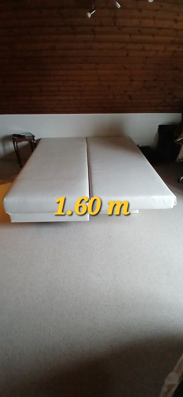 Divani: Zu verschenken Schlafsofa weiß – Usato da Niederweningen venduto da pedamaennchen 2