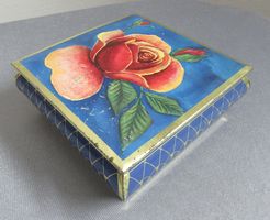 alte Haribo Blechdose  - Haribo Lakritzen - mit Rosenmotiv