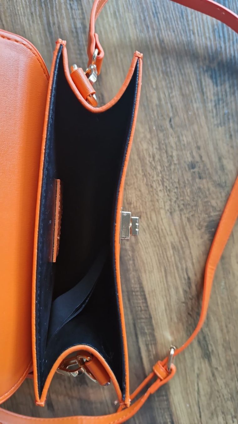 Borse da donna: Trendige orange Handtasche – Usato da Thun venduto da abi_g9fg 2