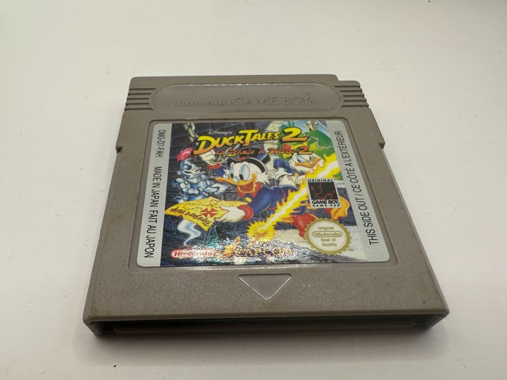 Notice/manuel Seul Du Jeu Duck Tales 2 Pour Game Boy - Très Bon état, Origine Japon