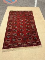 Buchara 188x120cm Teppich handgeknüpft sauber NP 2'400.-