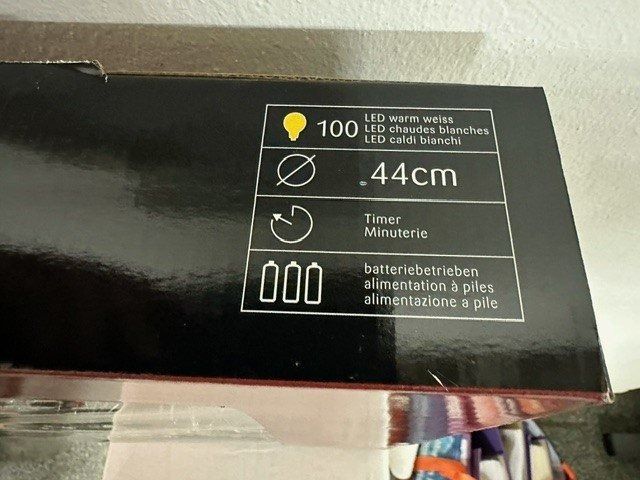 Tutte le decorazioni: WEIHNACHTSSTERN LED 100 LED-WEISS – Nuovo e nell'imballaggio originale da Ostermundigen venduto da wini63 3