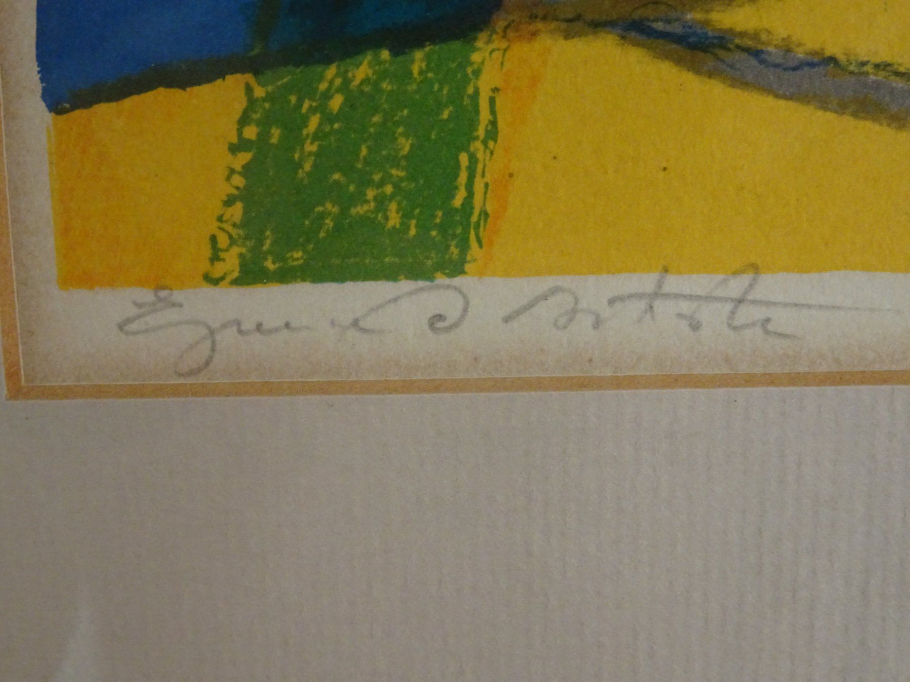 Grafiken & Lithographien: Lithographie Marcel Mouly Druck Multiple Litho handsigniert – Gebraucht aus Goldswil b. Interlaken von troedlermarkt-goldsw 3