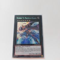 Yu-Gi-Oh Number 74: Master of Blades Secret Rare