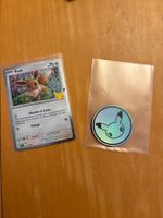 Eevee 30th Anniversary Pokemonkarte + 30th Coin