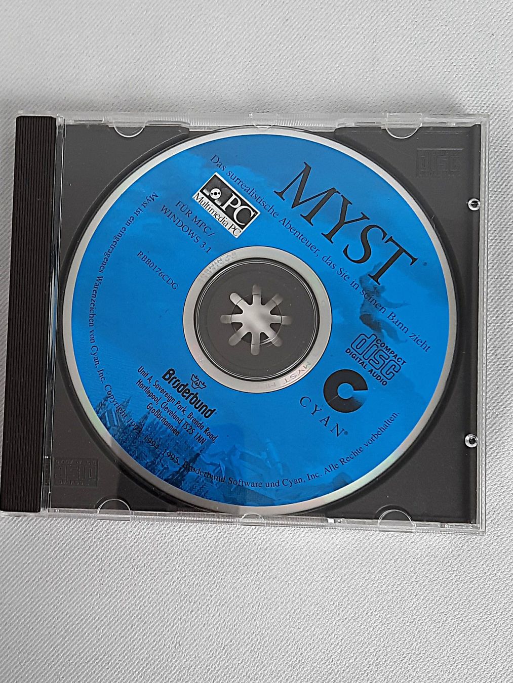 Spiele: BRODERBUND "MYST" – Gebraucht aus Beinwil am See von Restwert_Beinwil 5