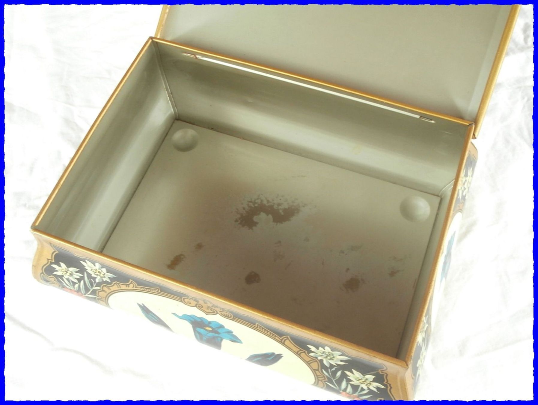Barattoli: Prachtvolle alte Blechdose - 29cm - Bisquitdose - Hoffmann – Usato da Worblaufen venduto da Re_mo81 7
