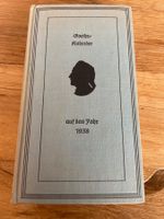 Goethe / Göthe Buch Kalender auf das Jahr 1938 31. Jahrgang