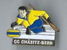 CC Chasitz-Bern Ansteckpin Curling