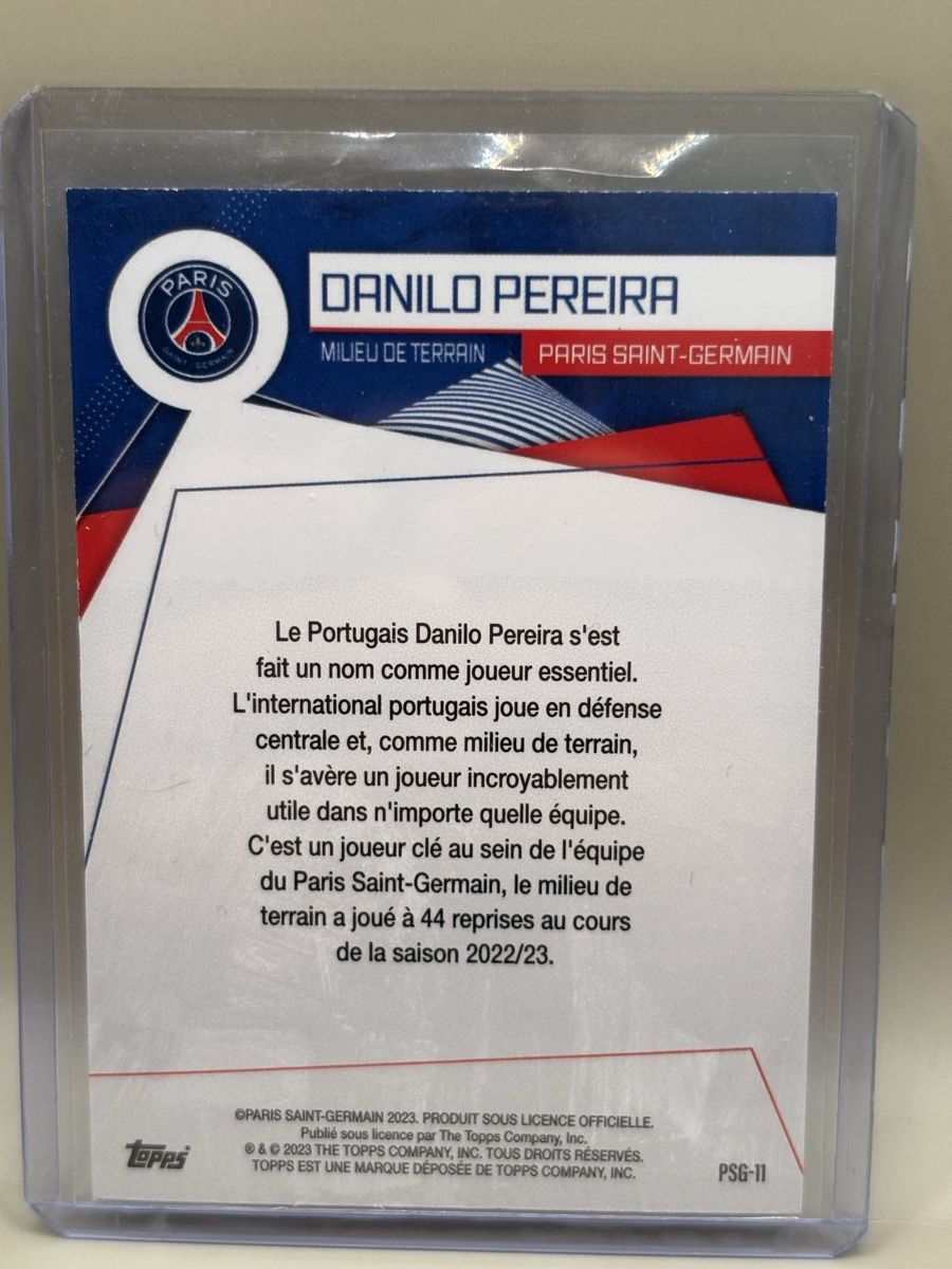Topps Carte collezionabili: Topps - Danilo Pereira - nummberd /299 – Nuovo (secondo la descrizione) da Oberbuchsiten venduto da Bananefrappe93 2