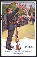 sign. Ed. Elzingre: Schweizer Soldaten b