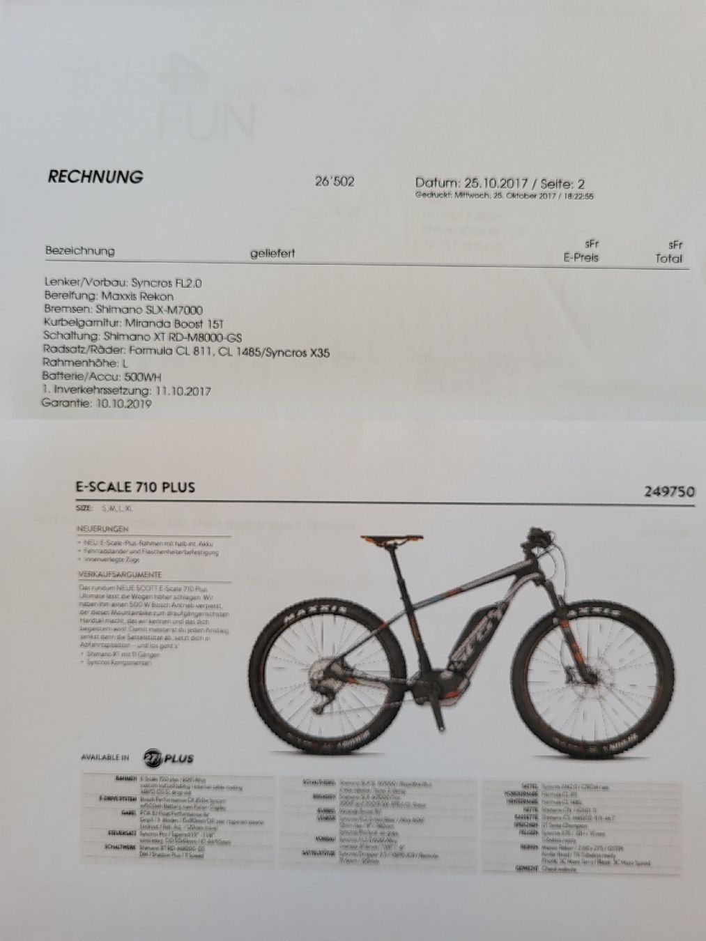 Scott Velos: Scott E-Bike E-Scale 710 Plus – Gebraucht aus Schwarzenberg LU von Terje1988 6