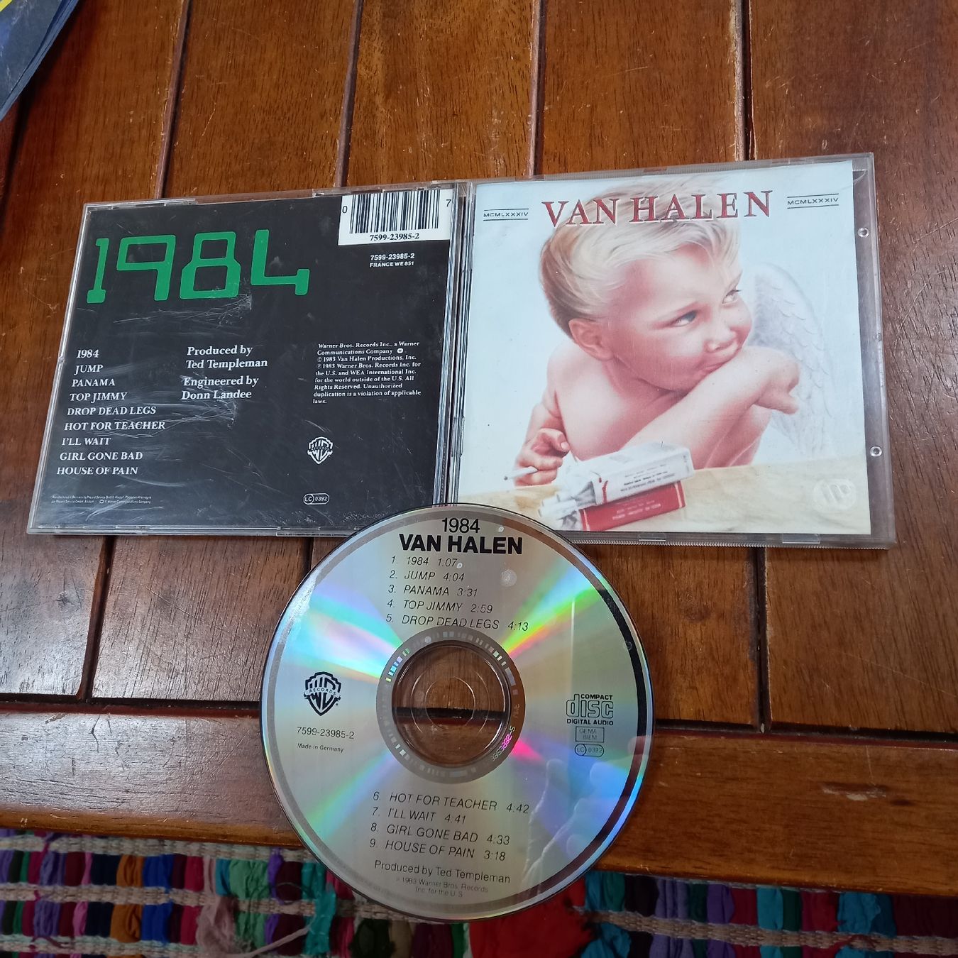CD: van Halen- 1984 – Usato da St-Cergue venduto da VeganWarrior