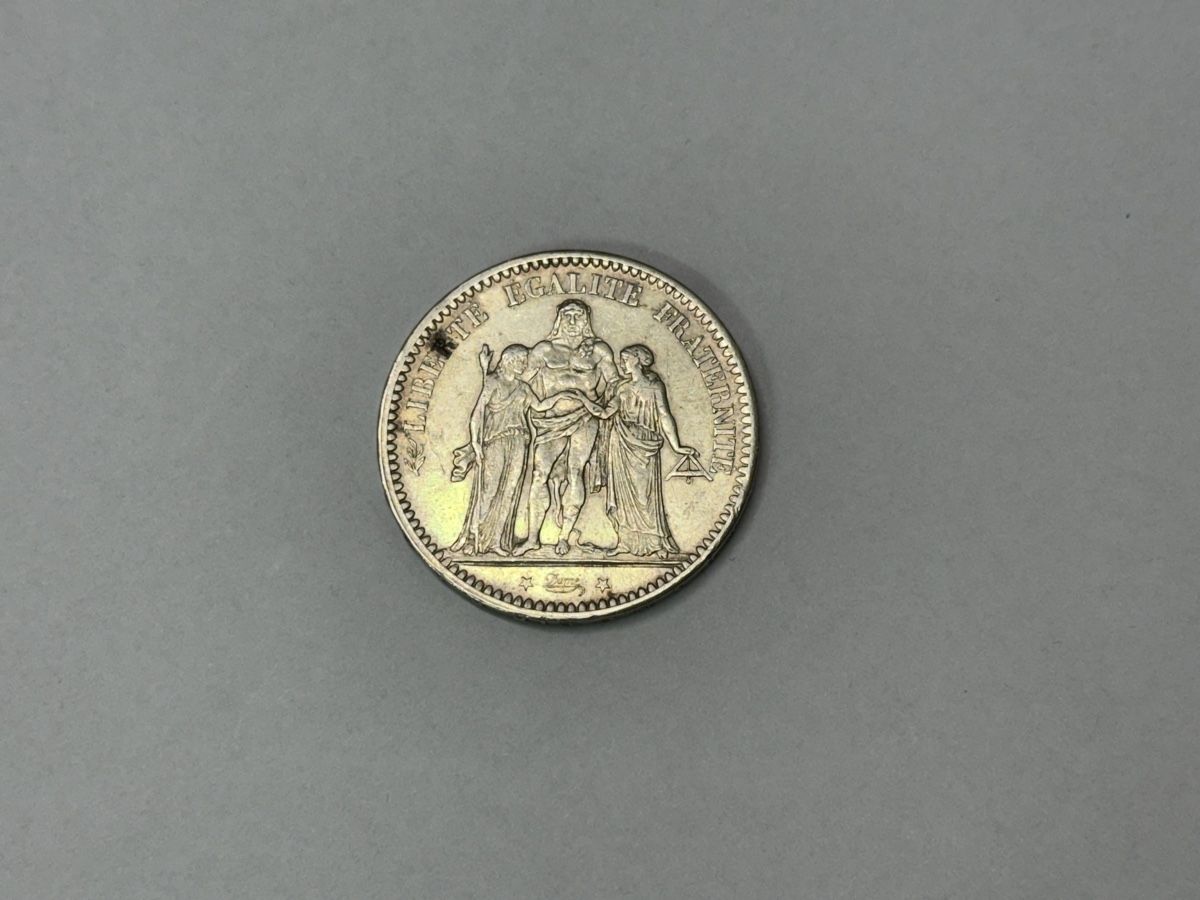 Alle Münzen: Frankreich 5 Francs 1873 – Gebraucht aus Zürich von daki81 1