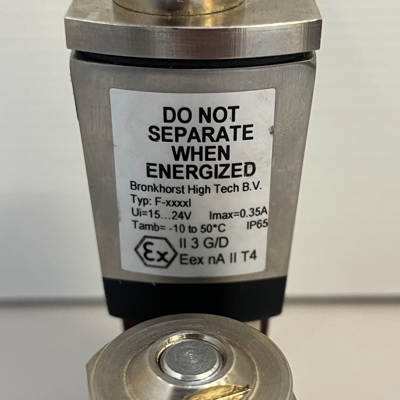 Accessori da laboratorio: Bronkhorst Mass Flow Controller F201 CI-AGB-00-V – Usato da Niederdorf venduto da LeptonAG_Labor 2