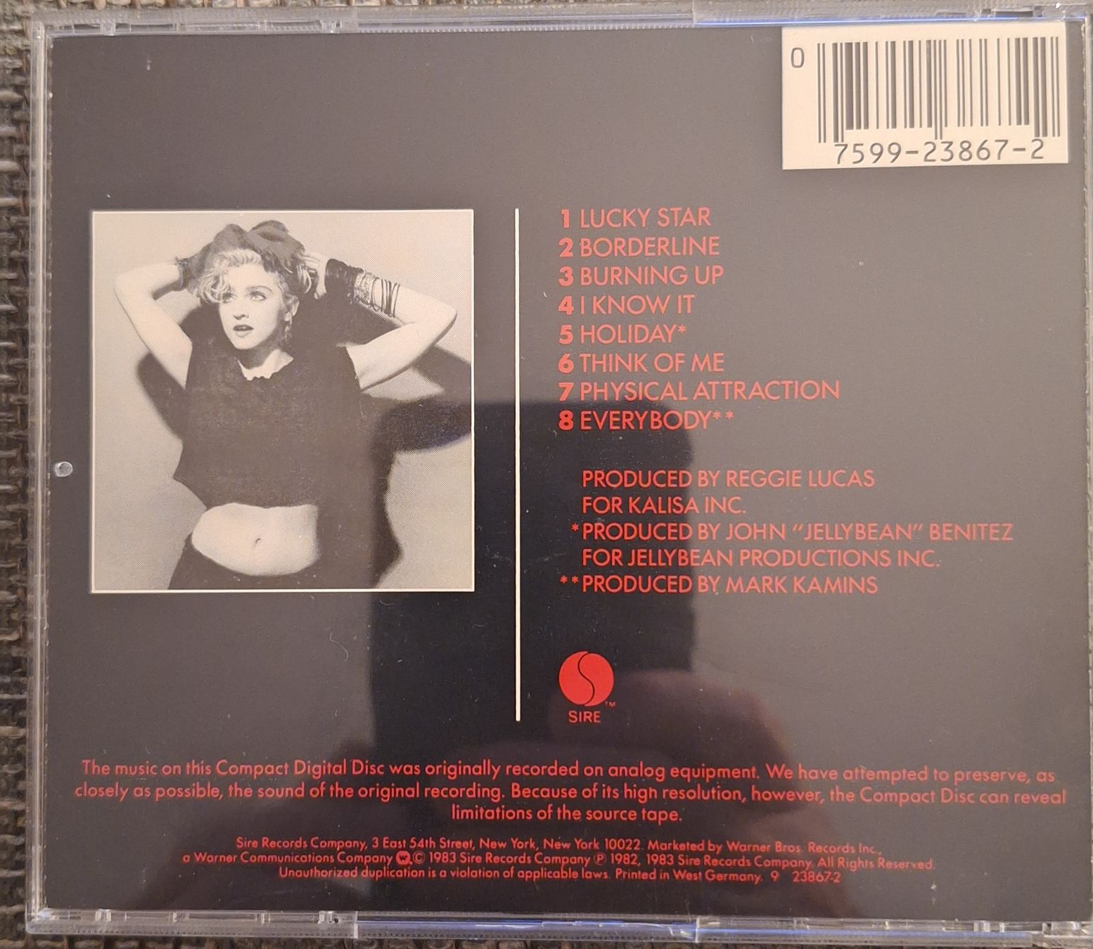 CD: Madonna Album – Nuovo (secondo la descrizione) da Luzern venduto da thomarco 1
