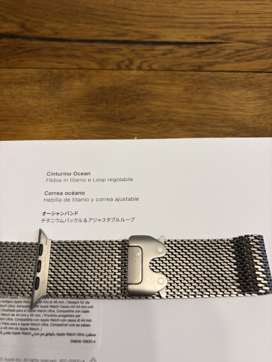 Bracciali & Braccialetti: Apple Natural Titanium Milanese Loop – Usato da Zürich venduto da Atze1978 1