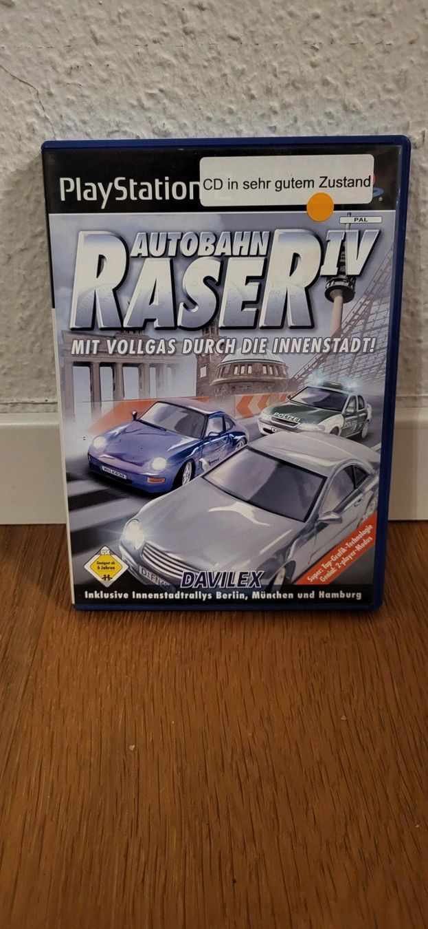 Sony Giochi: PS 2 - Autobahn Raser 4 – Usato da Münsingen venduto da DigitaleSpielecke