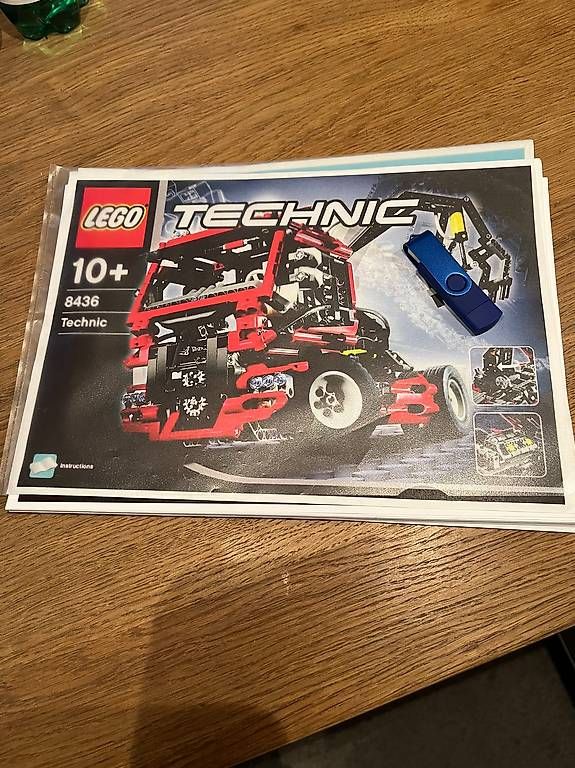 Lego Kit di costruzioni: 8436 Truck Pneumatic mit OVP – Usato da Olten venduto da Einwegparadies 1