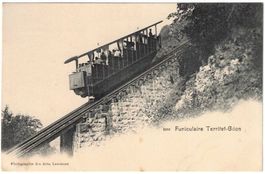 Montreux - Funiculaire/Standseilbahn Territet-Glion