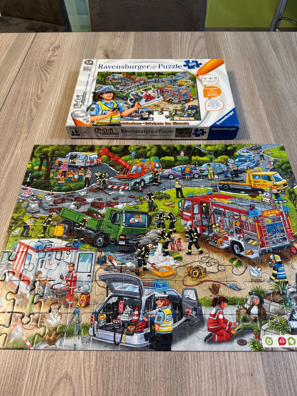 Ravensburger Puzzle: Ravensburger Tiptoi Puzzle "Im Einsatz" 100 Teile, komple... – Usato da Diegten venduto da Sandor29388 1