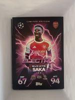 Bukayo Saka Electrix Limited Edition LE 4 Match Attax 25/26