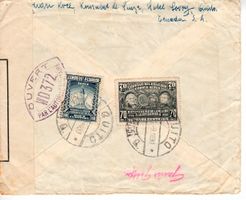 Brief, Ecuador 1939 Zensur - Feldpost