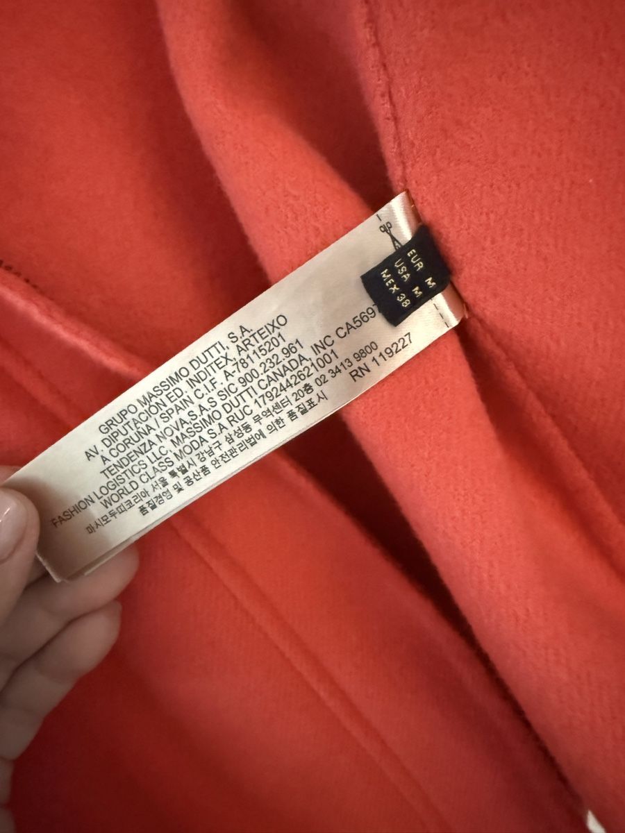 Massimo Dutti Giacche: Massimo Dutti Damenjacke – Rosarot, Wool, Grosse M – Usato da Neerach venduto da Meli_sara 3
