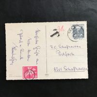 NP Karte aus Österreich mit T-Entwertung auf Zst 358
