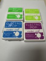ELECTRO POP neon ink Set neu 4 Farben